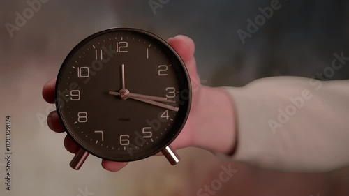 Wallpaper Mural A Modern Analog Clock Featuring a Beautiful, Minimalist Design That Enhances Any Space Torontodigital.ca