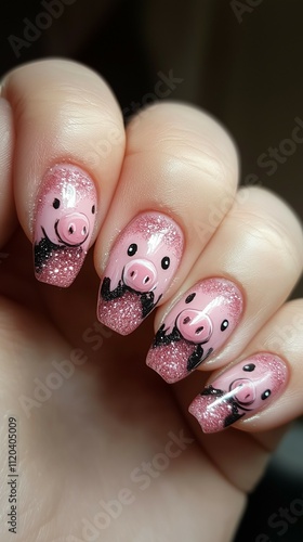 動物のネイルアート