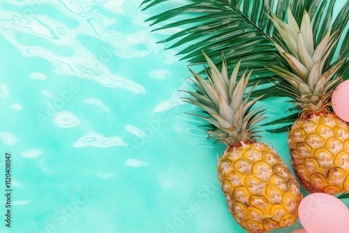 Invite friends to a vibrant pool party with tropical themes and a refreshing atmosphere for an unforgettable celebration photo