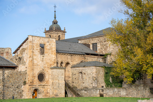 Monastery of Santa María de Carracedo, 10th century, Carracedo del Monasterio, El Bierzo region, Castile and Leon, Spain