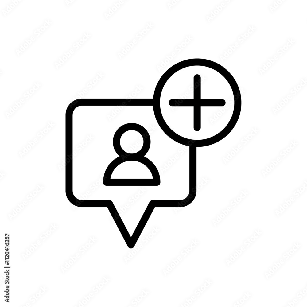 Follower icon Thin line art collection Follower icon Thin line art collection