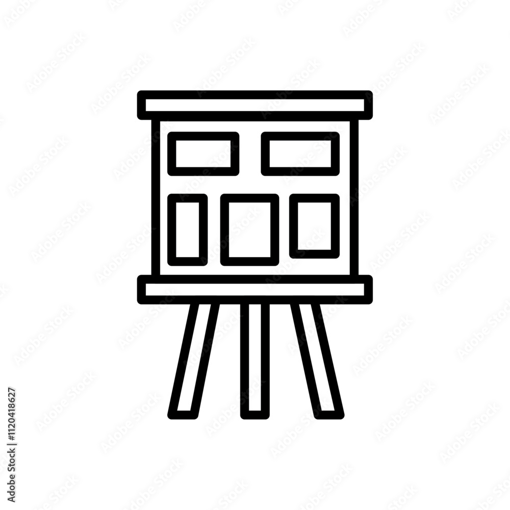 Storyboard icon Thin line art collection Storyboard icon Thin line art collection