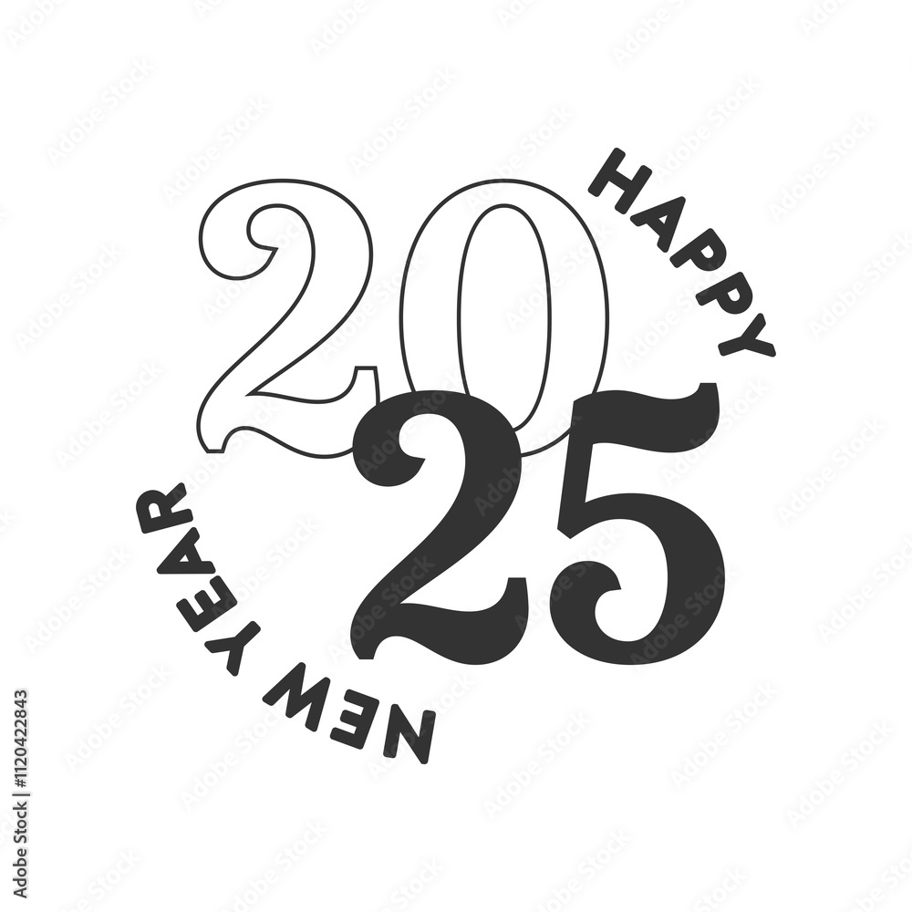 Happy New Year, New Year Background, Year 2025, 2025 Background, 2025 Vector, 2025 Graphic, New Year Vector, New Year Illustration Background Happy New Year, New Year Background, Year 2025, 2025 Background, 2025 Vector, 2025 Graphic, New Year Vector, New Year Illustration Background