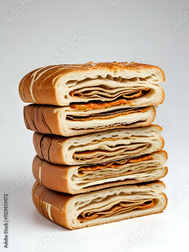 Katlama Turkic Layered Bread photo