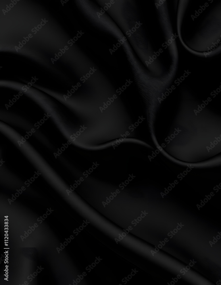 Black gray satin dark fabric texture luxurious shiny that is abstract silk cloth background with patterns soft waves blur beautiful, vector style Black gray satin dark fabric texture luxurious shiny that is abstract silk cloth background with patterns soft waves blur beautiful, vector style