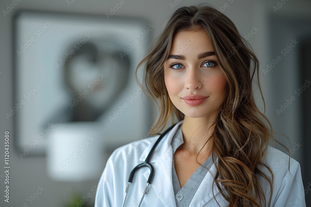 Portrait of a Confident Female Doctor Portrait of a Confident Female Doctor