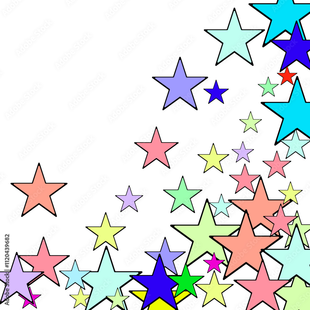 Obraz premium background with stars