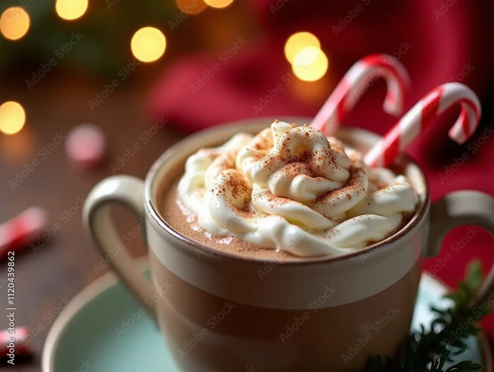 A full cup of creamy coffee- AI generated A full cup of creamy coffee- AI generated