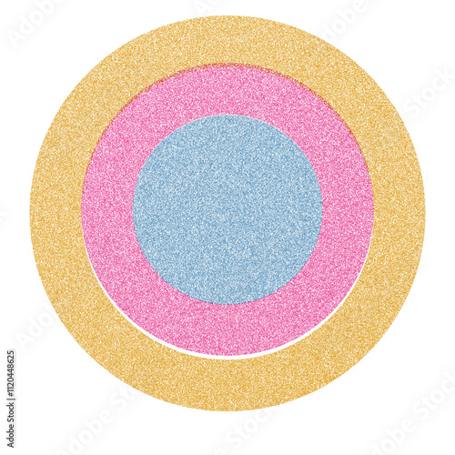 Circle Risograph Shape