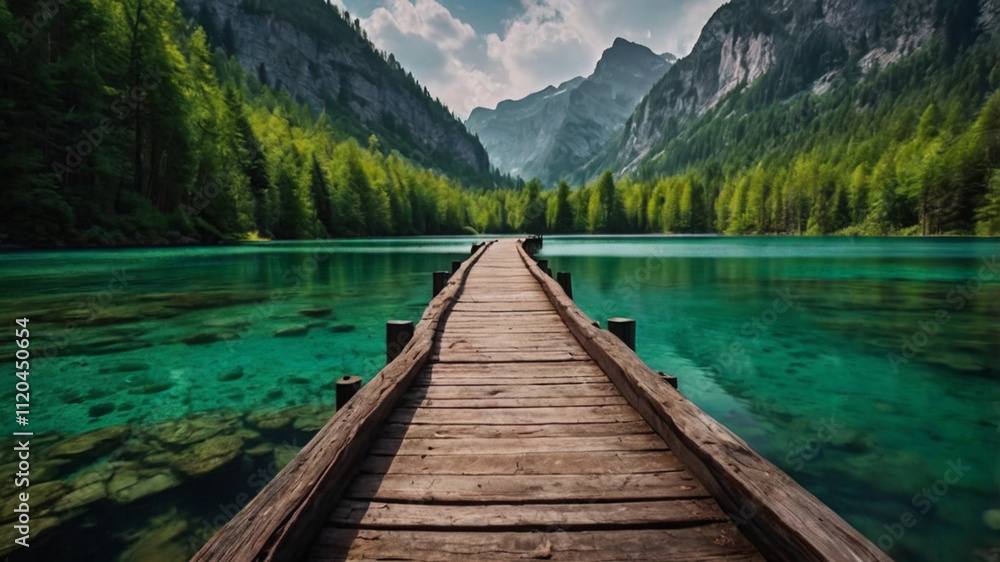 landscape with river and mountains landscape with river and mountains