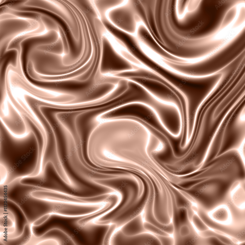 Metallic background with curved, shiny lines. In trendy color shades Mocha, Mousse of 2025. Metallic background with curved, shiny lines. In trendy color shades Mocha, Mousse of 2025.
