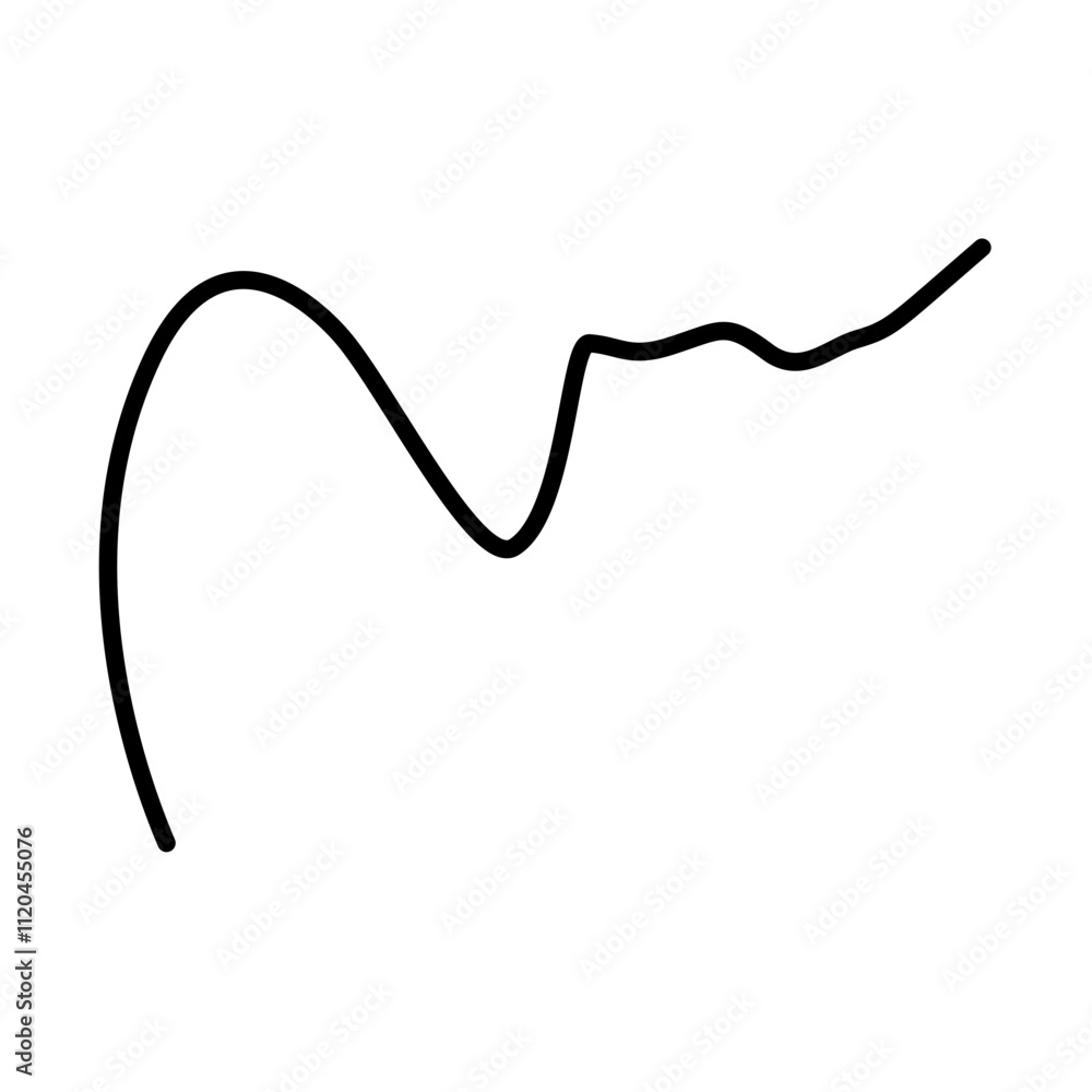 Random Linear Ripple Doodle Art Random Linear Ripple Doodle Art
