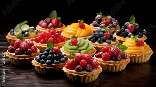 A photo of a tempting display of fruit-filled tattler photo