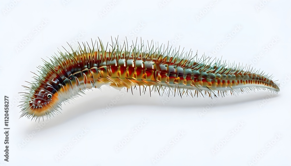 Antarctic Scale Worm with Segmented Body Antarctic Scale Worm with Segmented Body