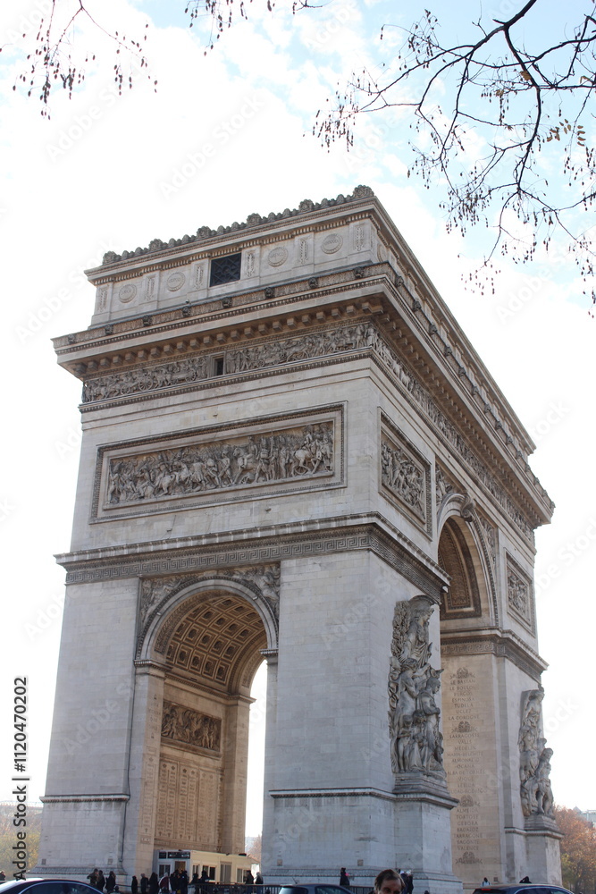 Obraz premium Arco del Triunfo París