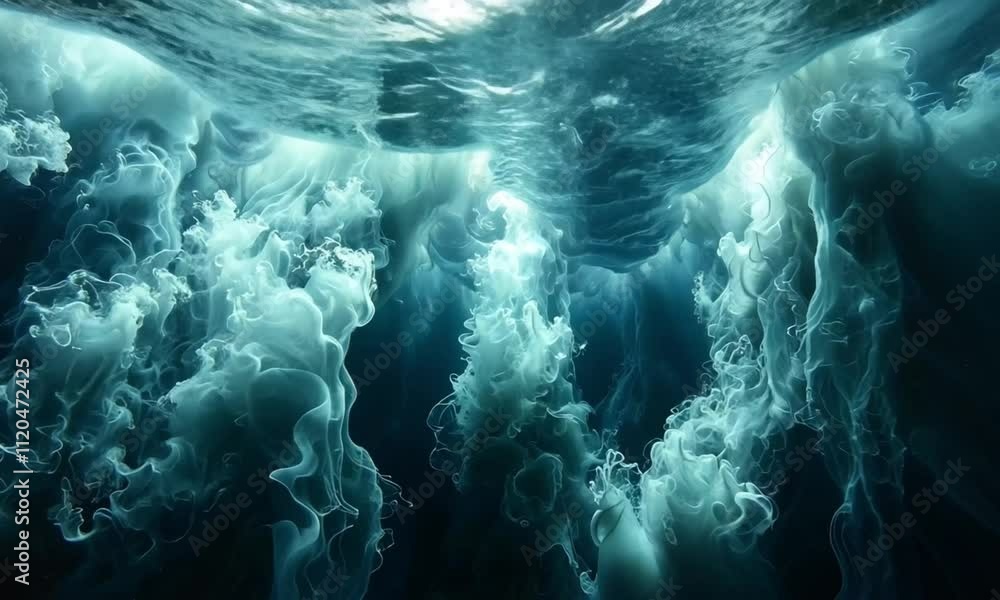 underwater in total darkness video underwater in total darkness video