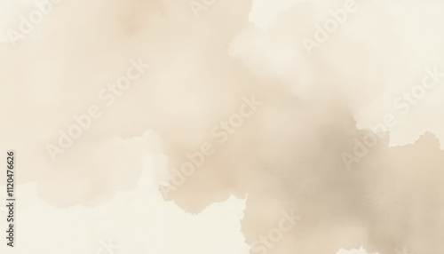 Abstract watercolor texture in warm mocha mousse tones, great for artistic or minimalistic designs.