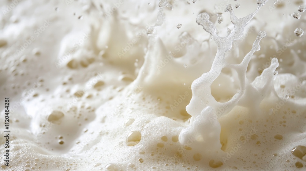 An up-close shot of large, foamy waves crashing dramatically.
An up-close shot of large, foamy waves crashing dramatically.