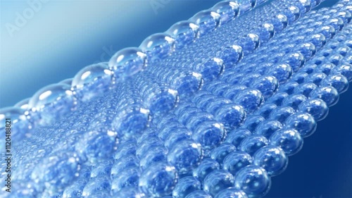 Serum oil drops for sagging skin cells, skin repair, moisturizer, collagen serum, and advertising background. Activate cells to penetrate the skin, cosmetic essential ultimate essence ball molecules.