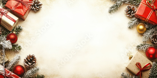 Merry Christmas and happy New Year background