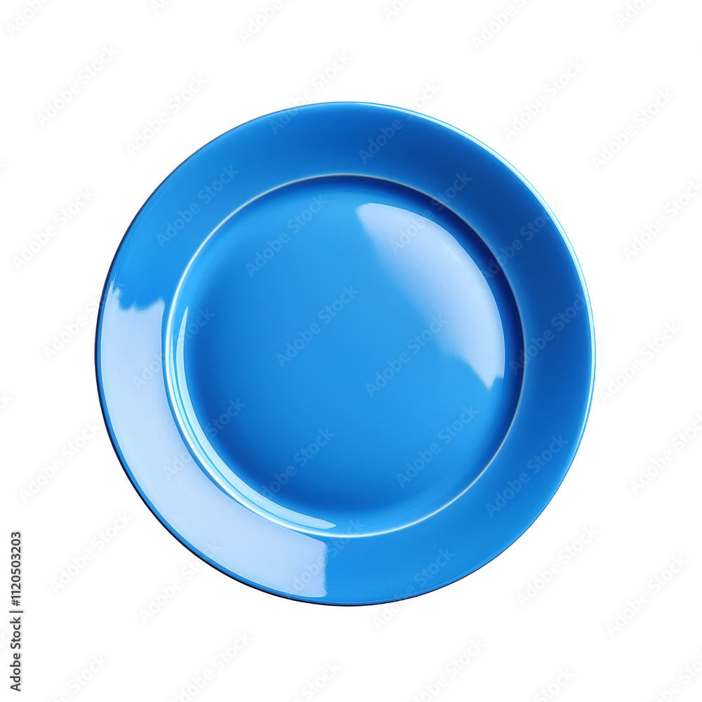 transparent PNG image of blue ceramic plate . Empty classic blue ceramics plate , Top view transparent PNG image of blue ceramic plate . Empty classic blue ceramics plate , Top view