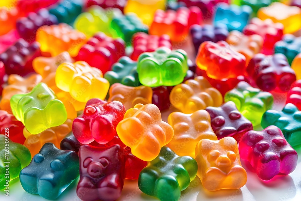 jelly beans on a black background jelly beans on a black background
