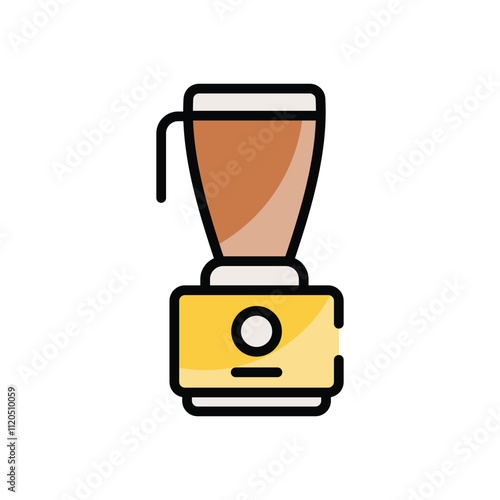 Food Processor vector icon