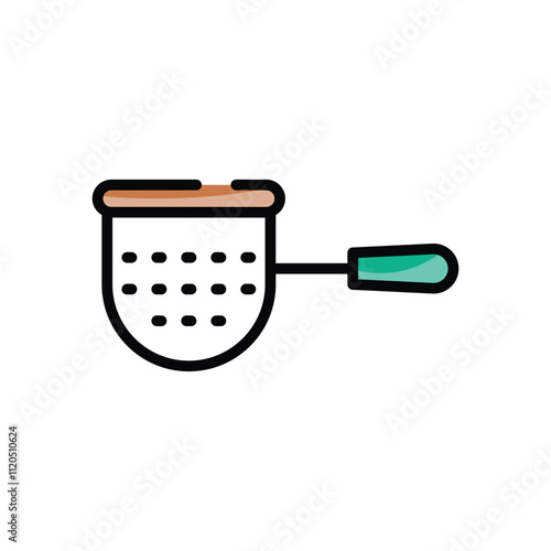 Strainer vector icon
