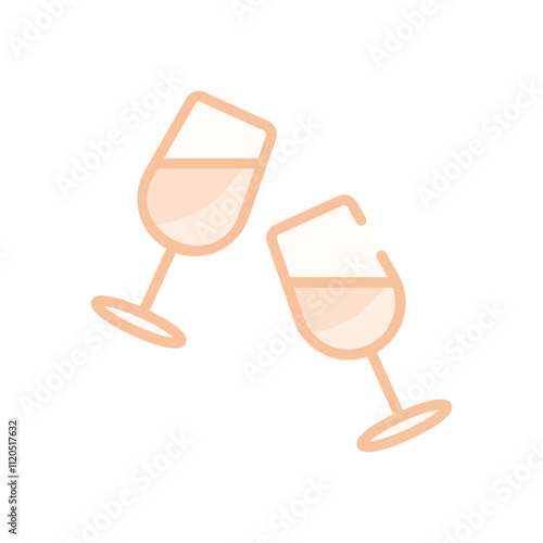 Wine Glass vector icon