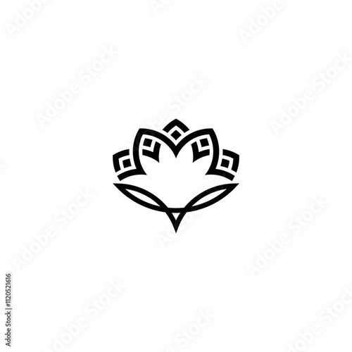Creative flower inspiration design template