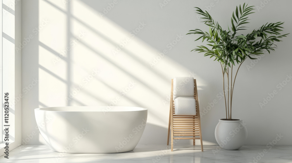 Practical Elegance: Holder with Soft Toilet Paper Roll in Bathroom Practical Elegance: Holder with Soft Toilet Paper Roll in Bathroom