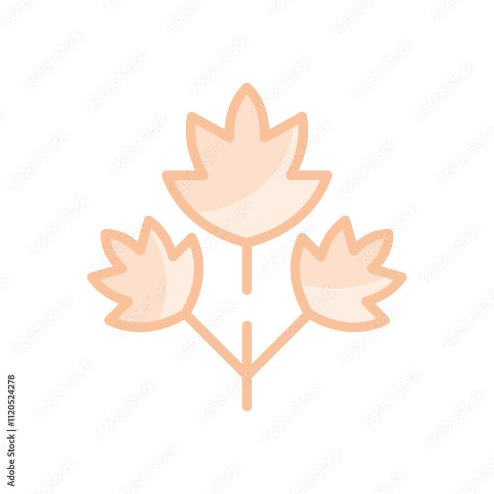 Parsley vector icon Parsley vector icon