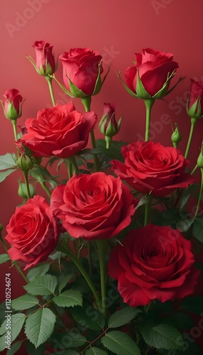 abstract-flowers background