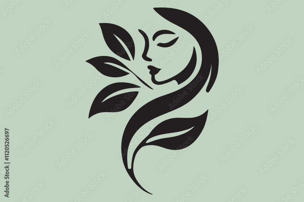Vector Illustration of Monogram Beauty logo. Vector Illustration of Monogram Beauty logo.