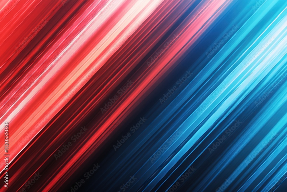 Dynamic red and blue diagonal stripes for modern design Dynamic red and blue diagonal stripes for modern design
