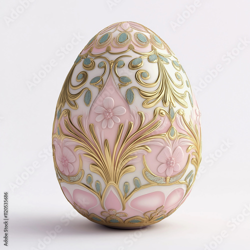 Easter collection: festive illustrations of eggs, baskets and spring decorations