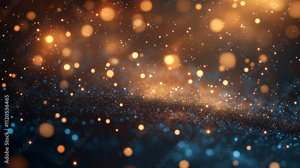 Christmas background with gold glitter with place for text Christmas background with gold glitter with place for text