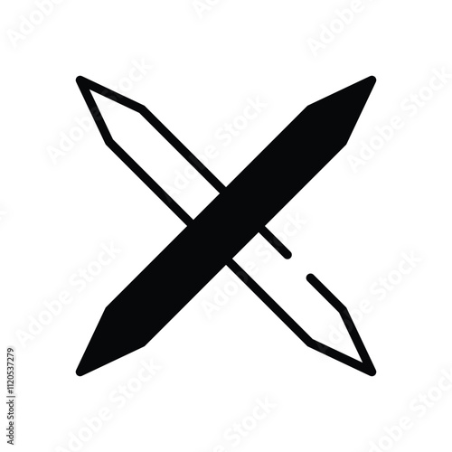 Toothpick vector icon