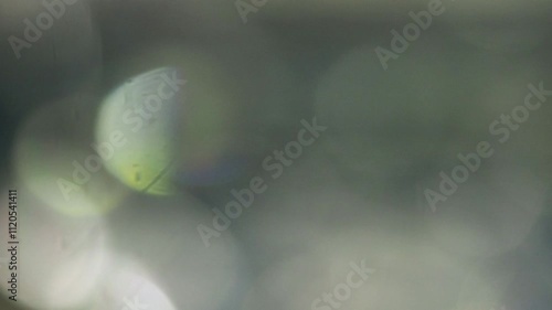 Lo-Fi Animated Illustration of Bokeh Lights with Sparkle and Glitter in a Soft Focus
