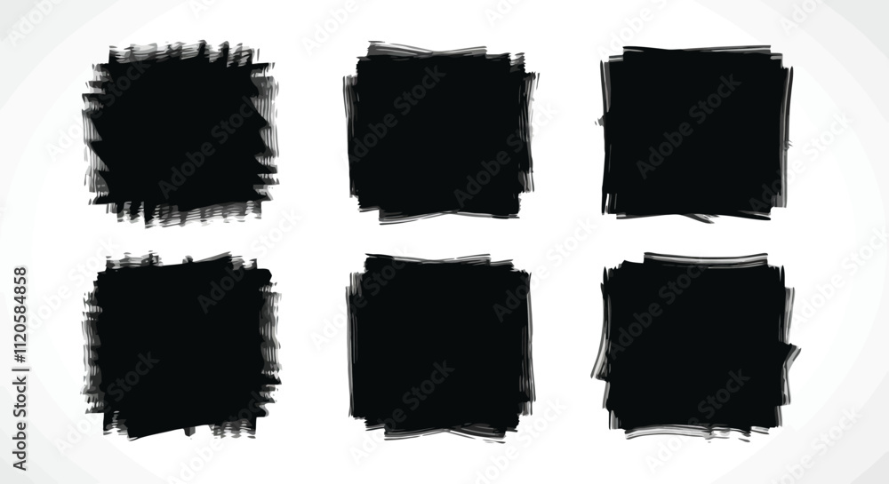 Rough Grunge Brush Frame Set Hand Drawn Text Borders and Shapes
Rough Grunge Brush Frame Set Hand Drawn Text Borders and Shapes