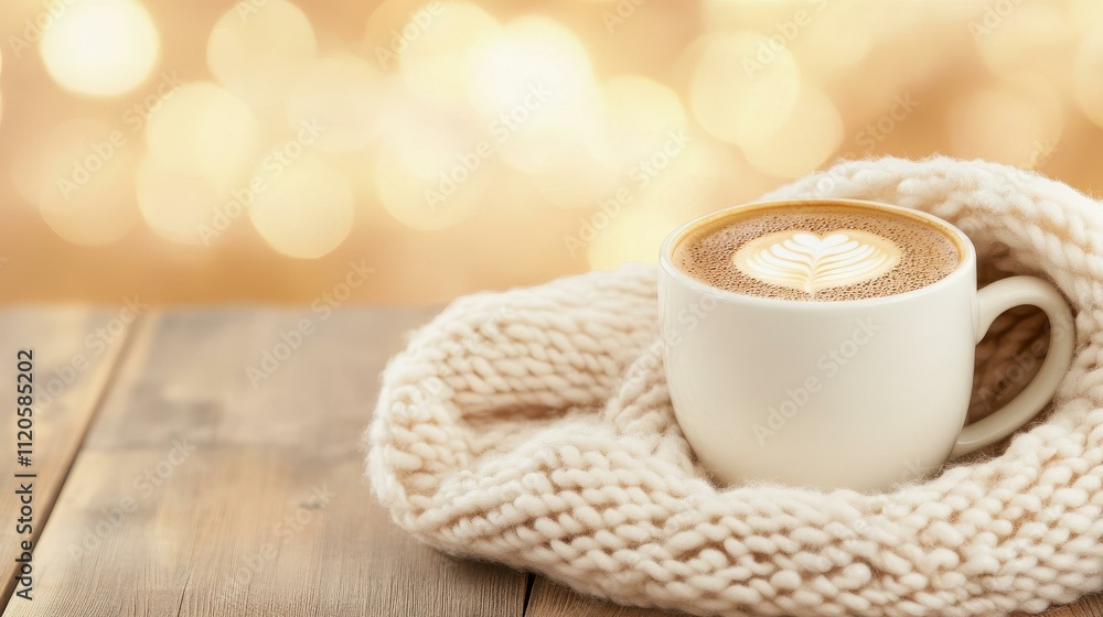 Embrace winter bliss with a warm drink and soft blanket, perfect for cozy evenings by the fire.