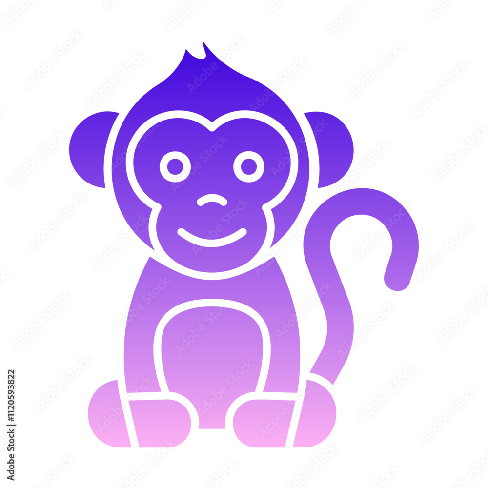 Fototapeta premium monkey spring