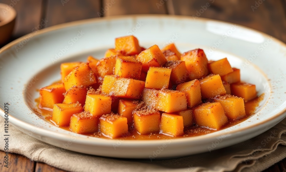 Delicious diced butternut squash dish Delicious diced butternut squash dish
