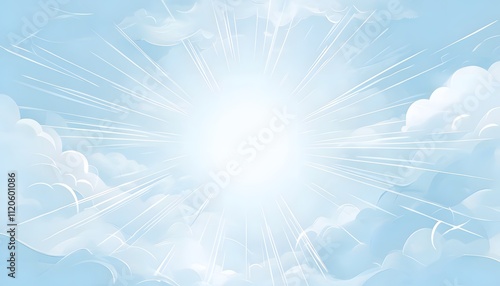Ascension Day – Serene and Spiritual Design for Christian Countries