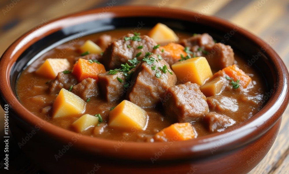Delicious beef stew with vegetables Delicious beef stew with vegetables