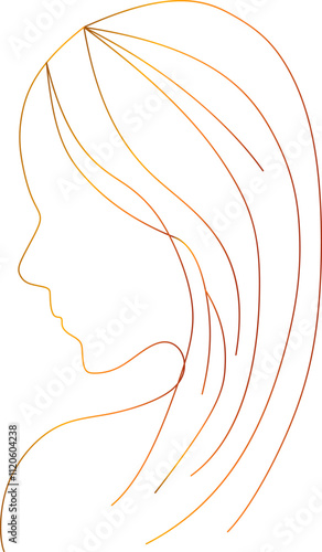 Happy mother day card continuous one line drawing vector illustration