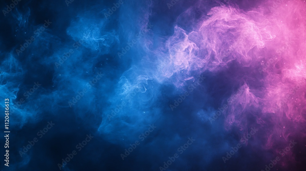 Vibrant Pink and Blue Smoke Abstract Background for Creative Design Projects : Generative AI Vibrant Pink and Blue Smoke Abstract Background for Creative Design Projects : Generative AI