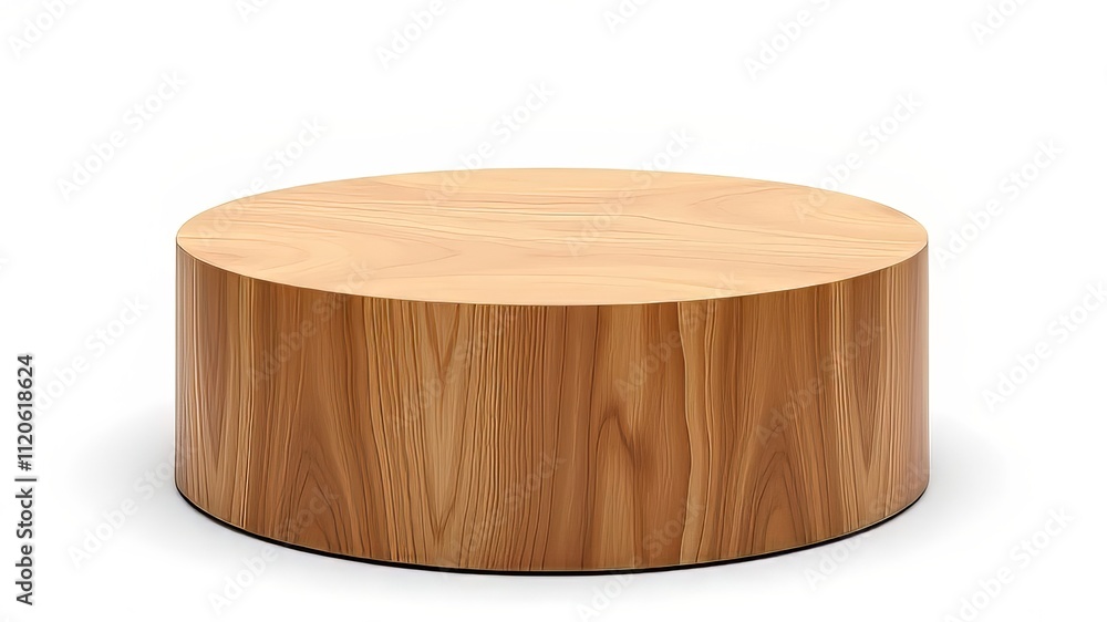 Round Wooden Podium Mockup - Vibrant & Vivid AI Photo Round Wooden Podium Mockup - Vibrant & Vivid AI Photo