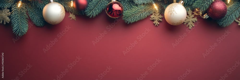 A beautifully decorated Christmas tree adorned with an array of colorful ornaments, creating a festive and joyful atmosphere for the holiday season. A beautifully decorated Christmas tree adorned with an array of colorful ornaments, creating a festive and joyful atmosphere for the holiday season.