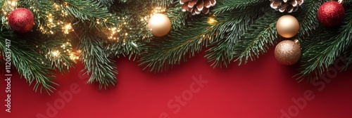 Wallpaper Mural A beautifully decorated Christmas tree adorned with colorful ornaments and twinkling lights, creating a festive atmosphere for the holiday season. Torontodigital.ca